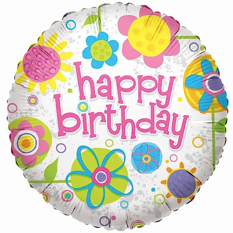 Happy Birthday Balloon (18inch) Flowers & Plants Co