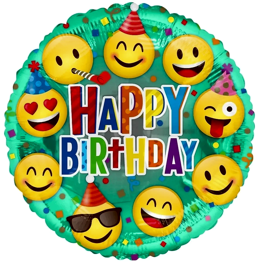 Happy Birthday Balloon (18inch)  Flowers &amp; Plants Co