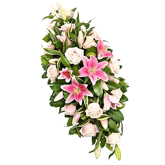 Roses &amp; Lilies Double Ended Spray