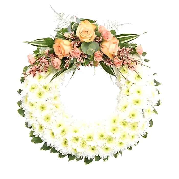 Classic White Wreath