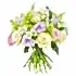 pastel passion floral arrangement